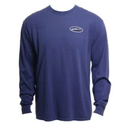Original Logo In Blue Long Sleeve