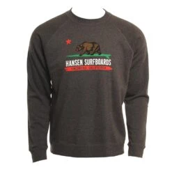 Crew California Flag In Carbon Sweatshirt