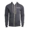 Box Corp Zip In Denim Sweatshirt