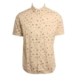 Quiksilver Ditsy In Sand Woven Shirt