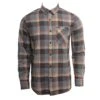 Volcom Caden Plaid Flannel In Blue Woven Shirt -Casual Fashion Shop HS1578014532