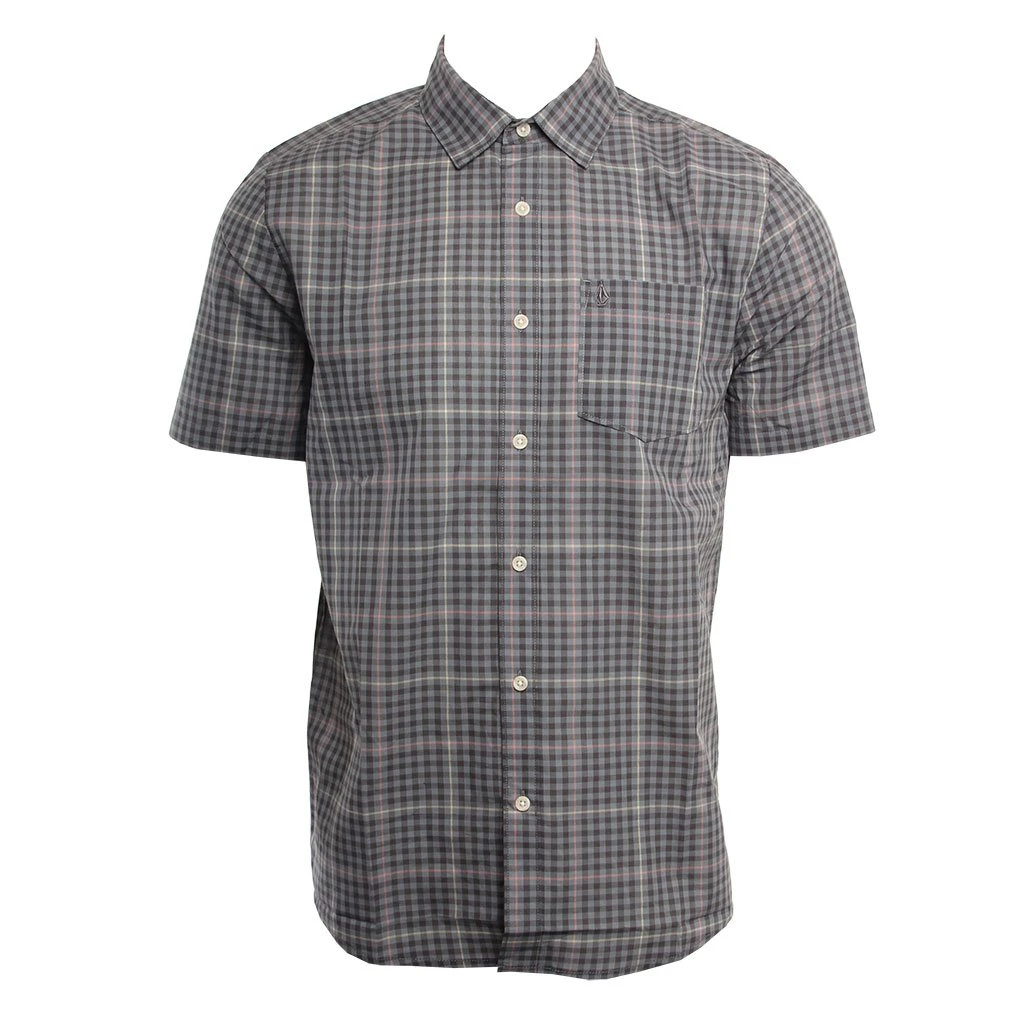 Volcom Kelso Plaid In Blue Woven Shirt 3 Volcom Kelso Plaid In Blue Woven Shirt