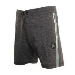 Vissla Backwards Fin Beach Grit In Black Boardshort