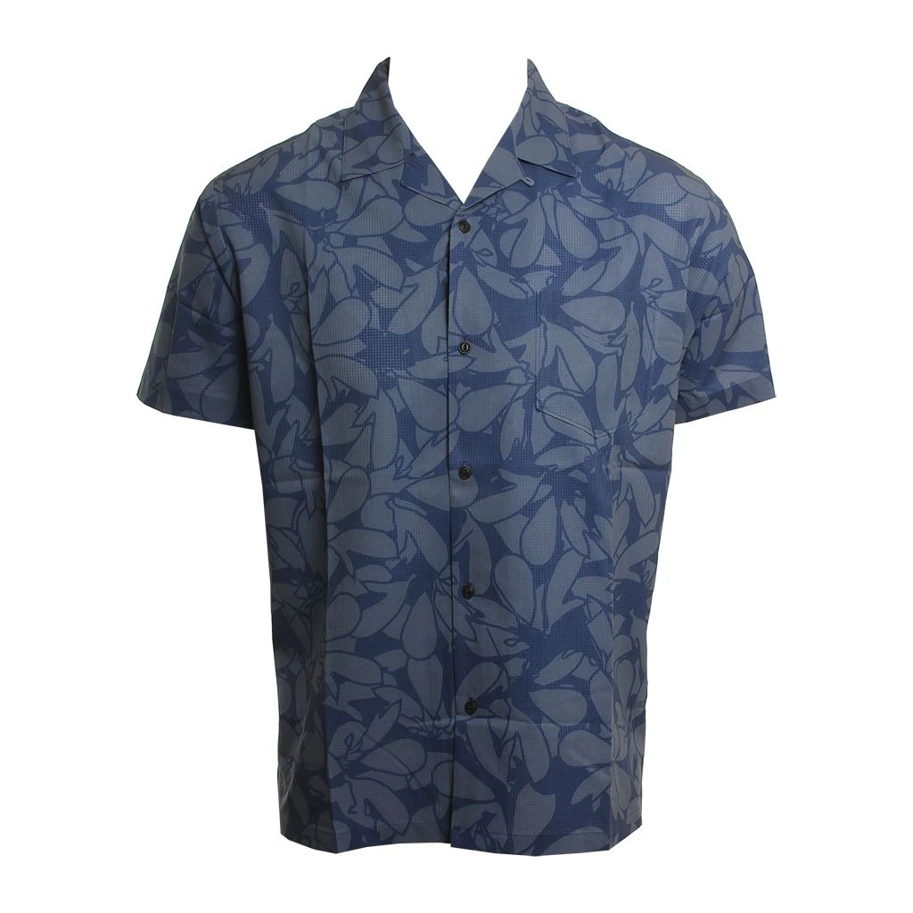 Quiksilver Floral Lake In Navy Blue Iris Floral Lake (Btl6) Woven Shirt 3 Quiksilver Floral Lake In Navy Blue Iris Floral Lake (Btl6) Woven Shirt