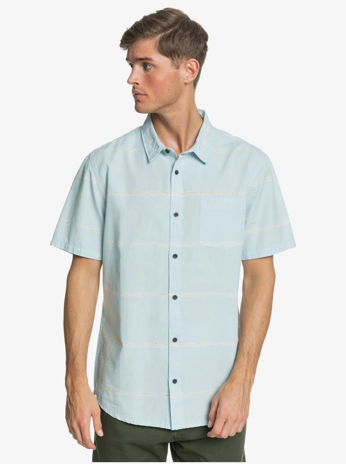Quiksilver Kalua Kobi In Blue Woven Shirt 3 Quiksilver Kalua Kobi In Blue Woven Shirt