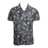 RVCA Spaced Floral In Blue Woven Shirt -Casual Fashion Shop HS1599869505