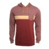 Rip Curl Surf Revival Hooded LS In Burgundy Shirt -Casual Fashion Shop HS1600731842