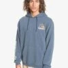 Quiksilver Sweet As Slab Hoodie In Sargasso Sea (Bsg0) Sweatshirt -Casual Fashion Shop HS1603395964