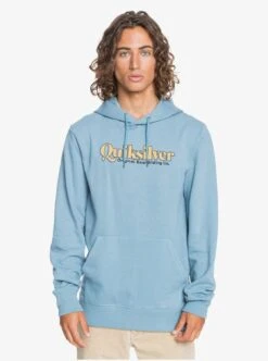 Quiksilver Instant History Hoodie In Blue Sweatshirt
