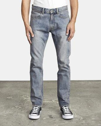 RVCA Denim Daggers Slim Fit In Dark Vintage (Dkv) 3 RVCA Denim Daggers Slim Fit In Dark Vintage (Dkv)
