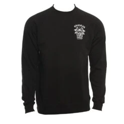 Surf Temple In Black Sweatshirt