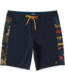 Billabong D Bah Pro In Dark Navy Blue (Dkn) Boardshort