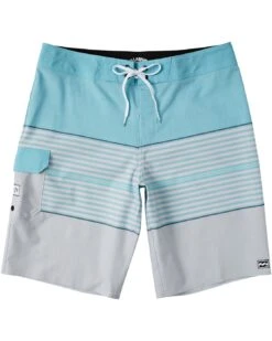 Billabong All Day Heather Stripe Pro In Spearmint (Spe) Boardshort