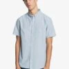 Quiksilver Winfall In Blue Woven Shirt -Casual Fashion Shop HS1613090938
