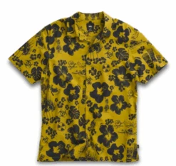 Vans Dark Aloha In Dried Tobacco (Z59) Woven Shirt