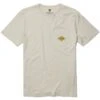 Vissla Barnstorm Pocket Tee Shirt In Bone (Bon) -Casual Fashion Shop HS1614276773