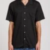 Volcom Deano In Black Woven Shirt 2 Volcom Deano In Black Woven Shirt -Casual Fashion Shop HS1614643568