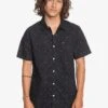 Quiksilver Spilled Rice In Tarmac Spilled Rice (Kya6) Woven Shirt -Casual Fashion Shop HS1614646813