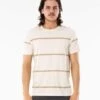 Rip Curl Saltwater Culture Sundown Stripe In Bone 3021 Shirt -Casual Fashion Shop HS1614802047