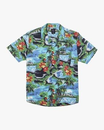 RVCA Kawela In Floral (Flr) Woven Shirt 3 RVCA Kawela In Floral (Flr) Woven Shirt