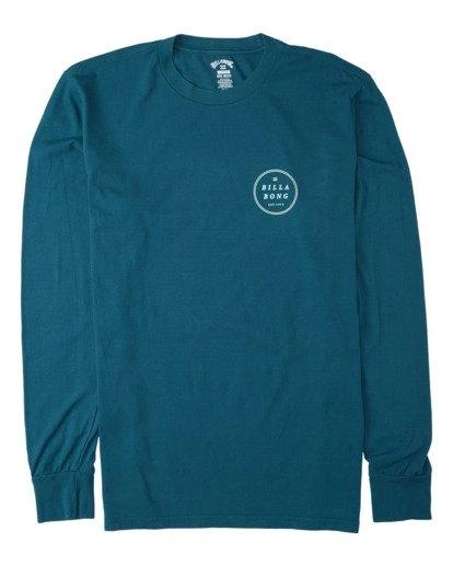 Billabong Rotor LS In Teal Shirt 3 Billabong Rotor LS In Teal Shirt