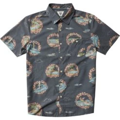 Vissla Helloha Eco In Phantom (Pha) Woven Shirt