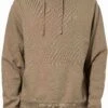 Katin Embroidered Hoodie In Almond Sweatshirt -Casual Fashion Shop HS1617143651