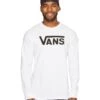 Vans Classic L/S Tee (white/black) -Casual Fashion Shop Z4009581