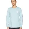 Converse Star Chevron Wordmark Long Sleeve Tee (ocean Bliss) 1 Converse Star Chevron Wordmark Long Sleeve Tee (ocean Bliss) -Casual Fashion Shop Z4312725